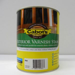 Cabot’s Maple Exterior Varnish Stain – 1L