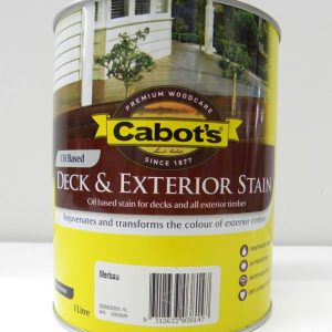 Cabot’s Merbau Deck & Exterior Stain Oil Based -1L